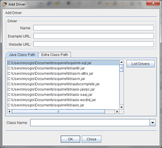SQuirreL SQL ClientHow to Install,Configure and Connect to DB2 Alien