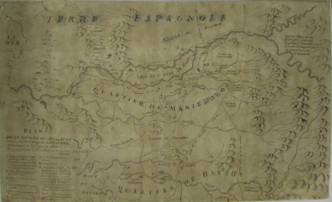 Plan de la rivière du Massacre MNM.1984.6.16