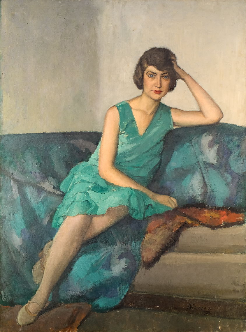 Jeune fille en vert MAH.1935.1.9