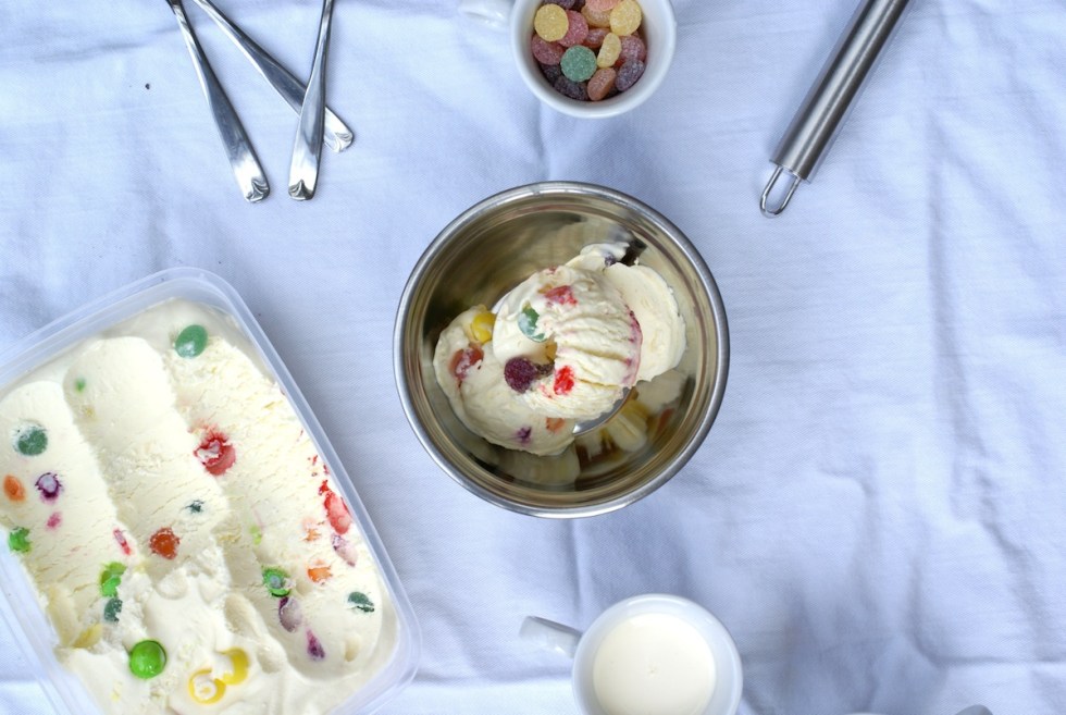 homemadeice cream