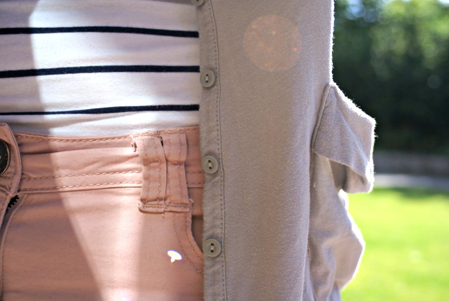 stripes ootd