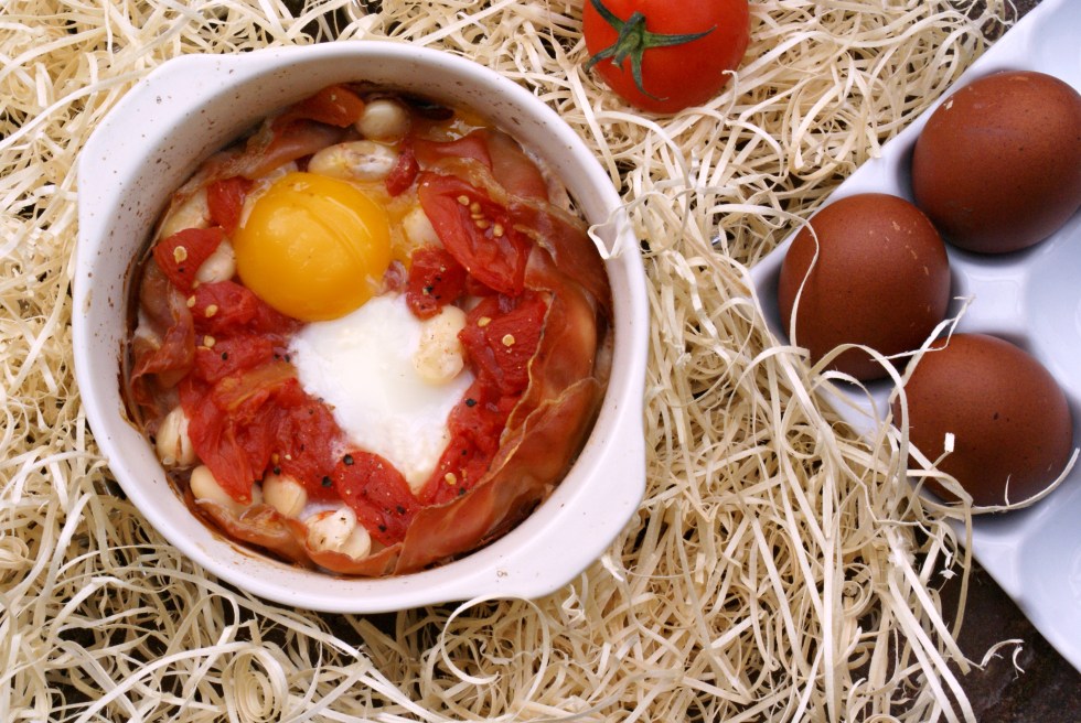 baked eggs recipe