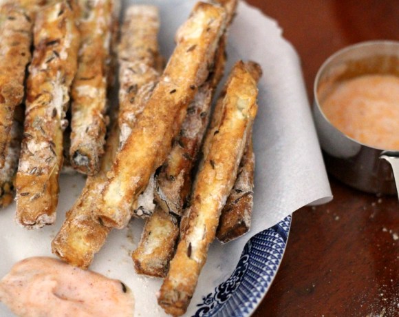 Aubergine Fries