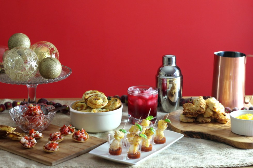 cocktails and canapes
