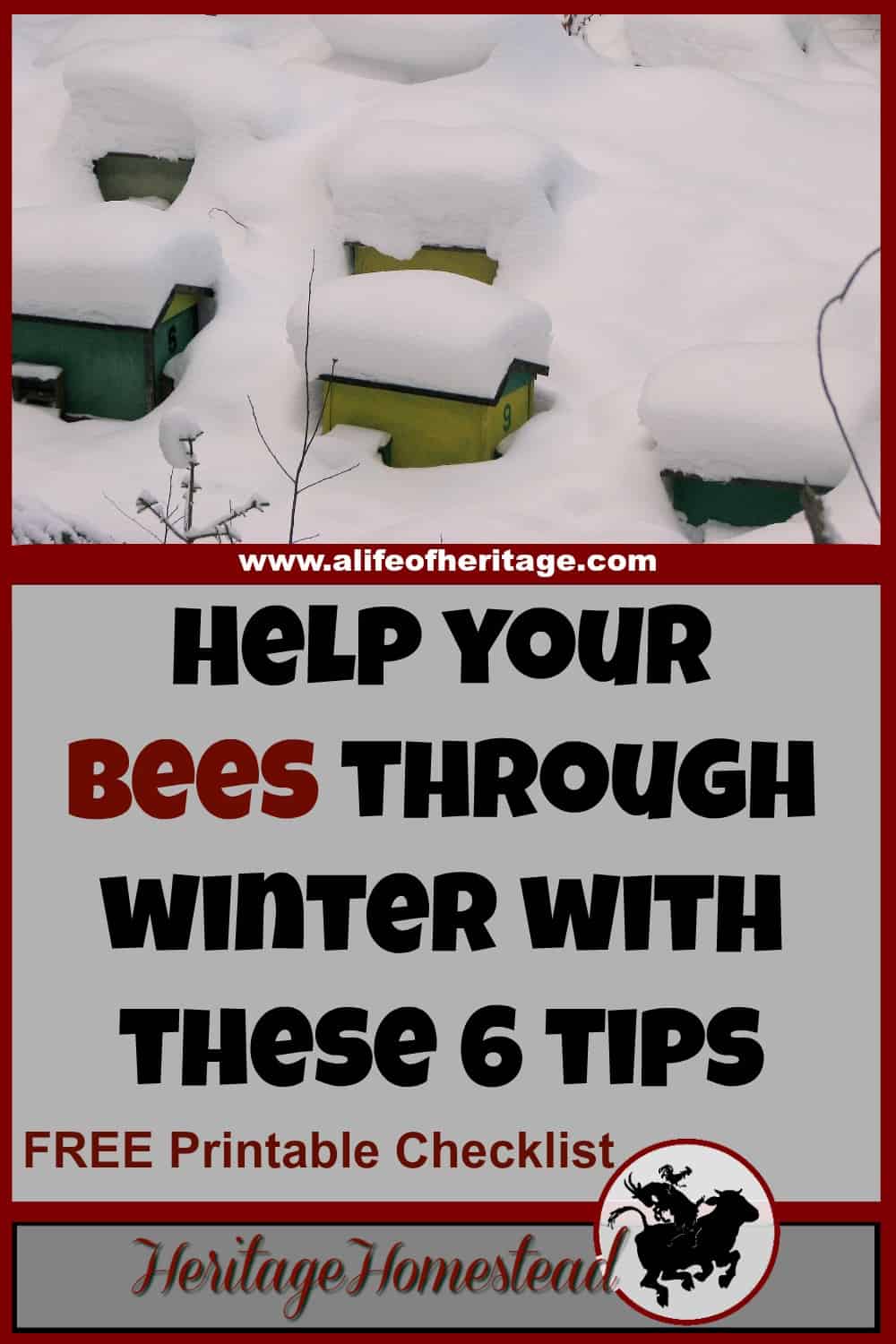 6 Tips to Winterizing Bee Hives A Life of Heritage