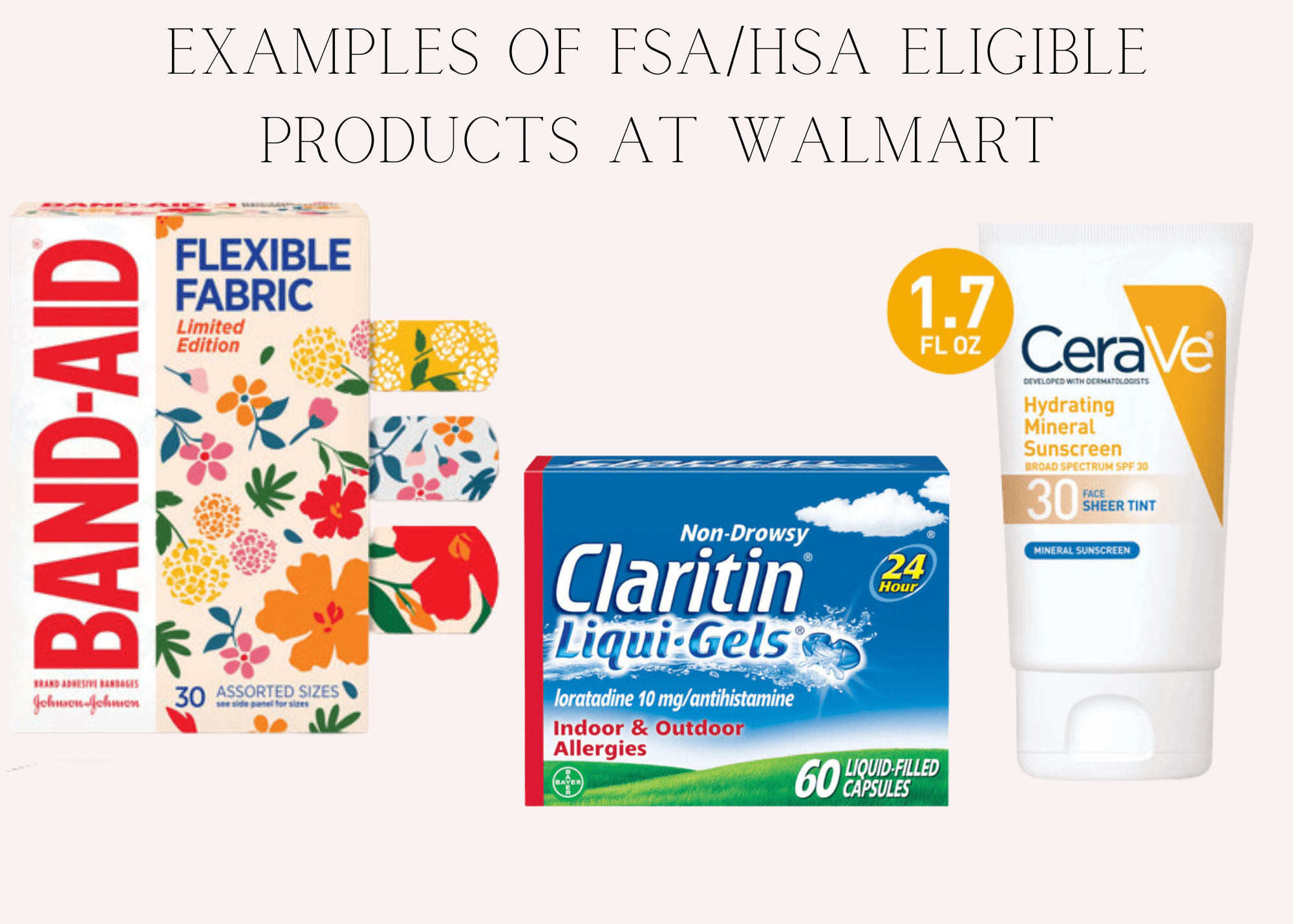 What You Can Buy with Your FSA/HSA Funds! Ali Manno (Fedotowsky)