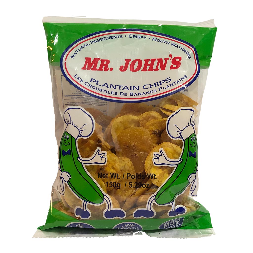 Mr John's Plantain Chips 135g Alima's Roti and Pastry