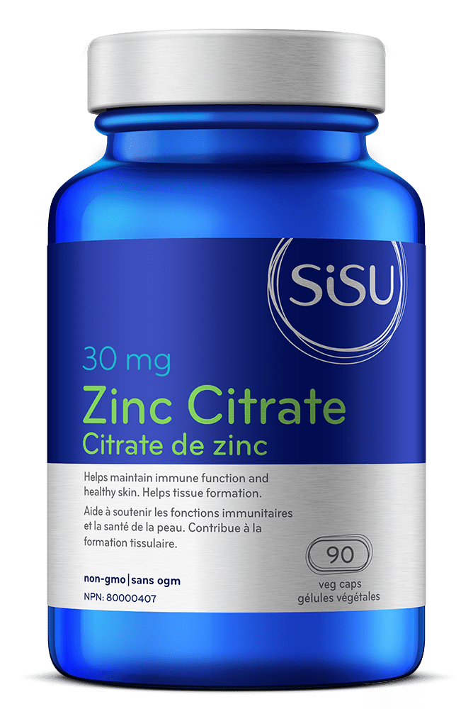Citrate de zinc Aliments Naturels Pleine Lune