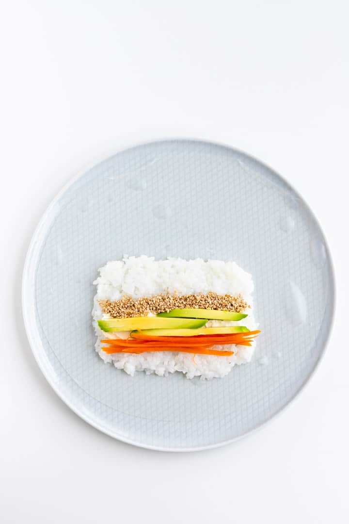 Homemade Sushi with Rice Paper Aline Made