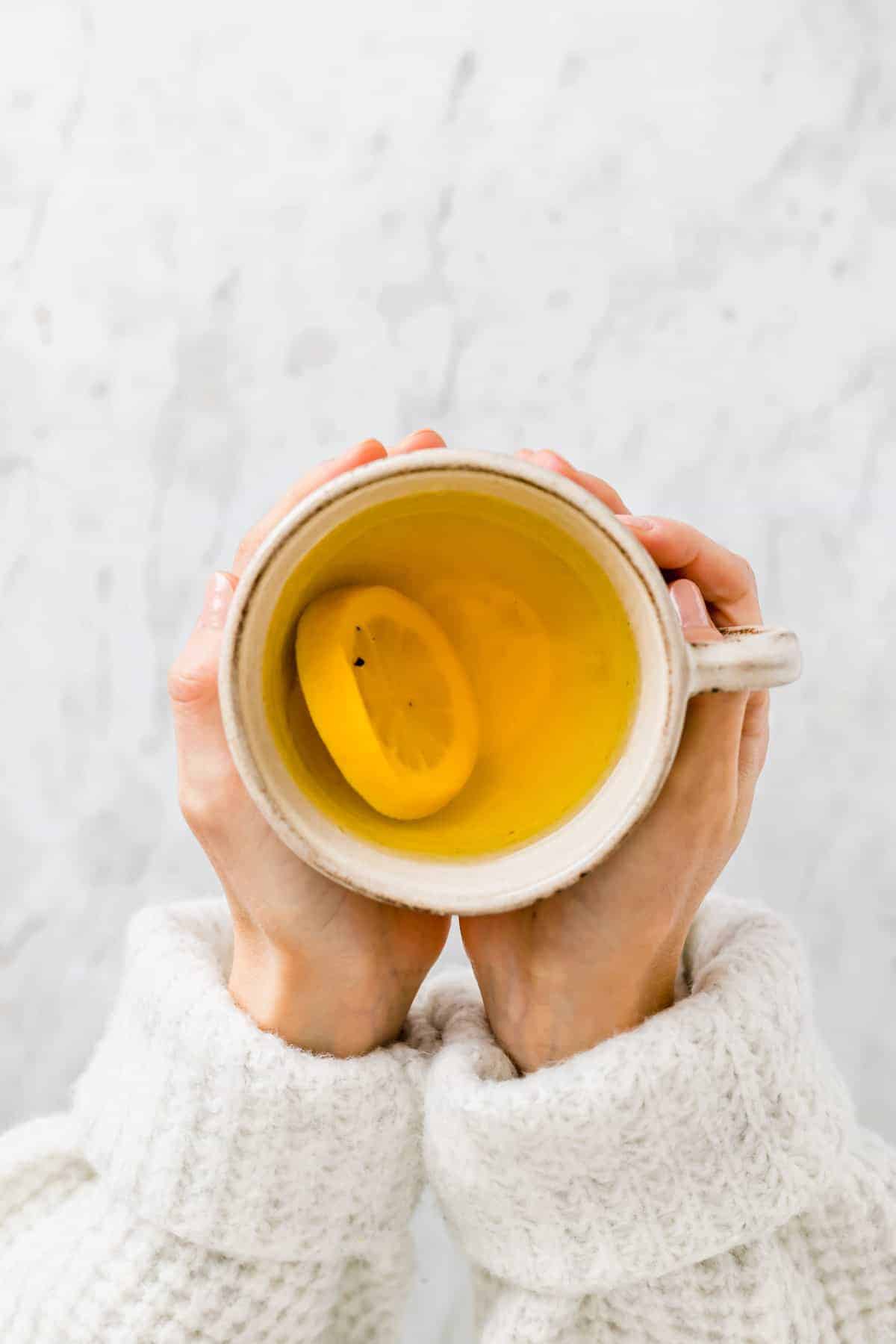 Lemon Ginger Turmeric Tea Recipe (AntiInflammatory) Aline Made