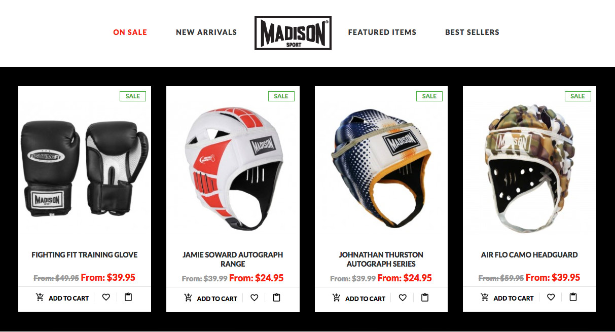 Madison Sports Iconic national sports brand