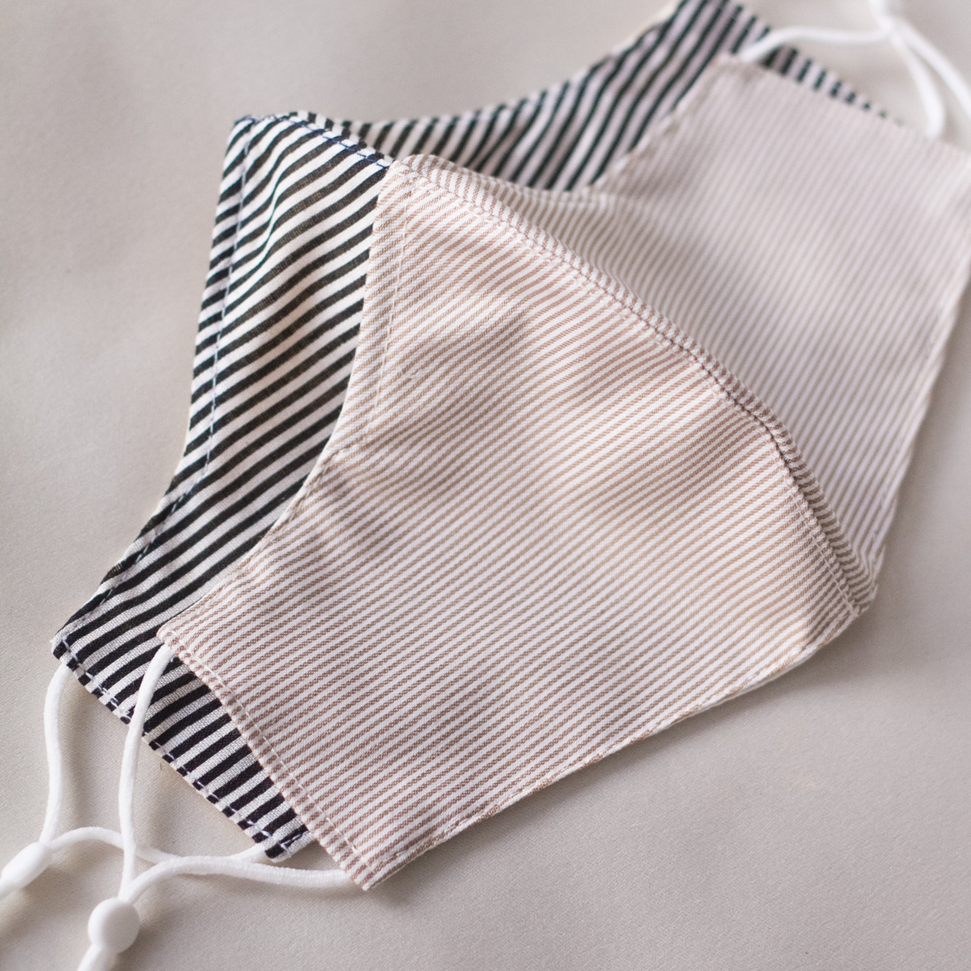 Striped face masks Melbourne FREE wide Australia Shipping