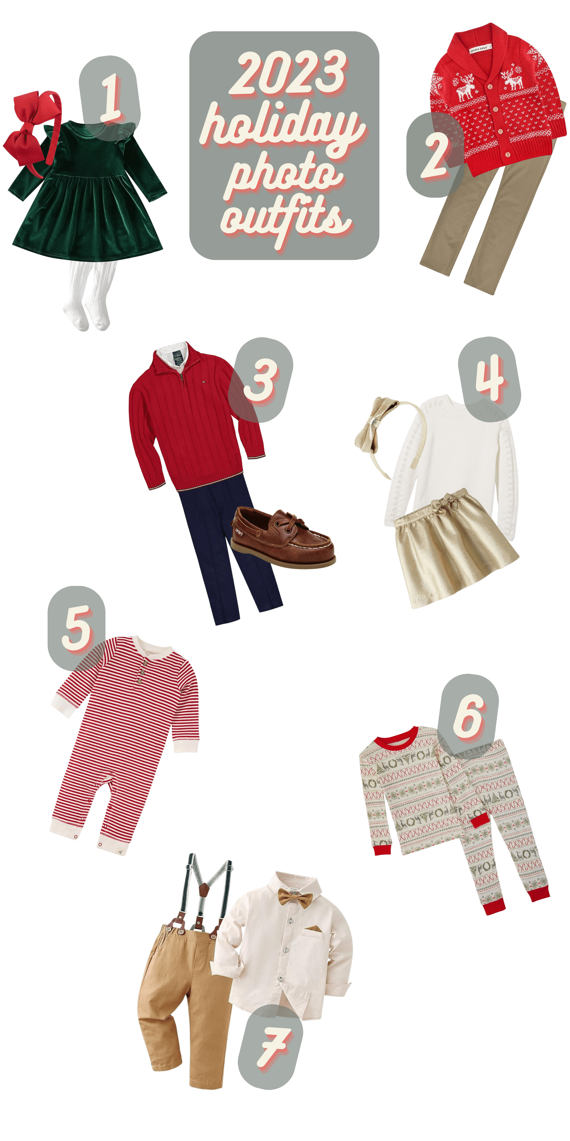 2023 Santa Photography Outfits Alison Winterroth Photography