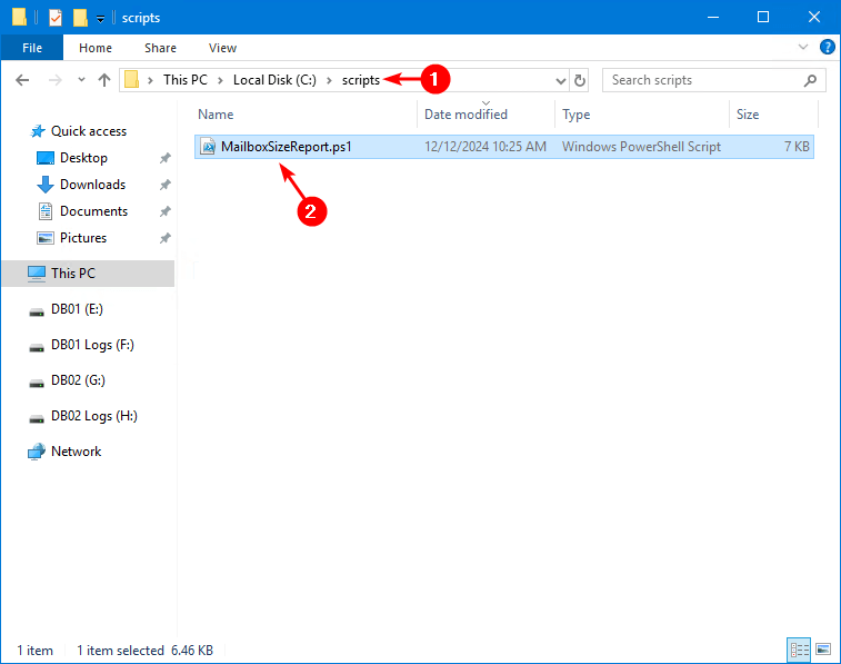 Get mailbox size of all users in Exchange with PowerShell ALI TAJRAN