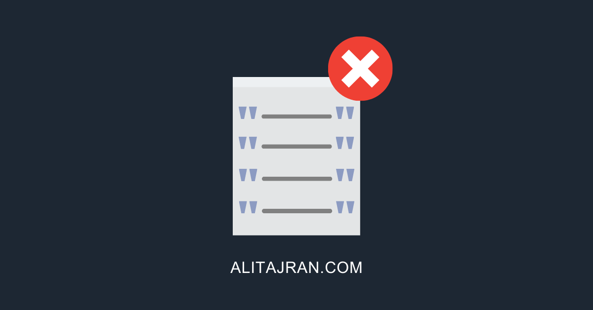 PowerShell remove quotation marks from a text file ALI TAJRAN