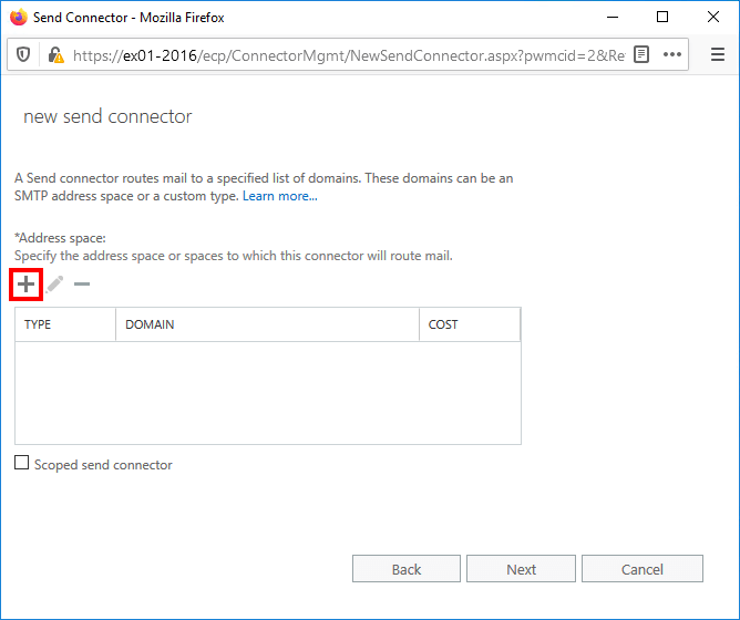 Create send connector in Exchange ALI TAJRAN