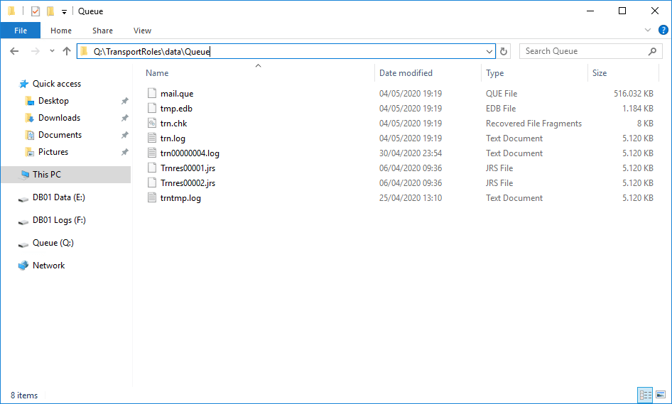 Move mail queue to another location in Exchange Server ALI TAJRAN