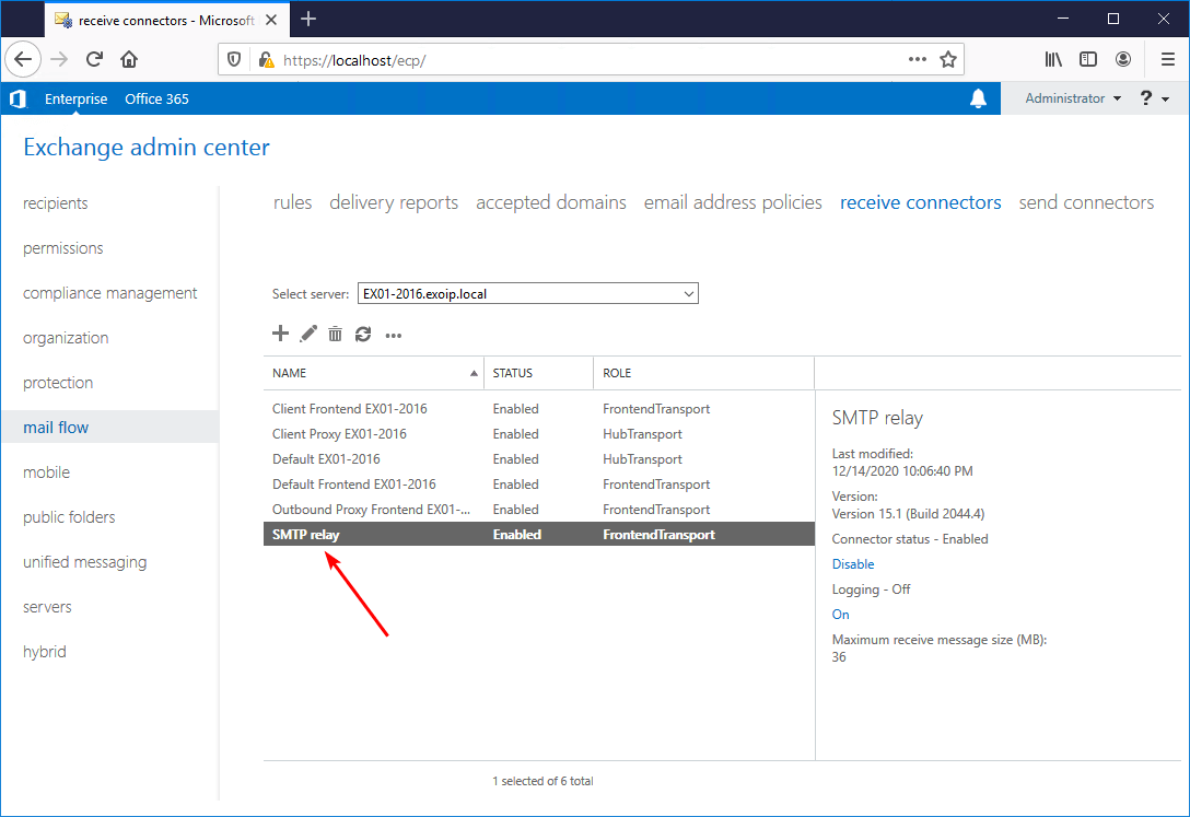 Configure anonymous SMTP relay in Exchange Server ALI TAJRAN