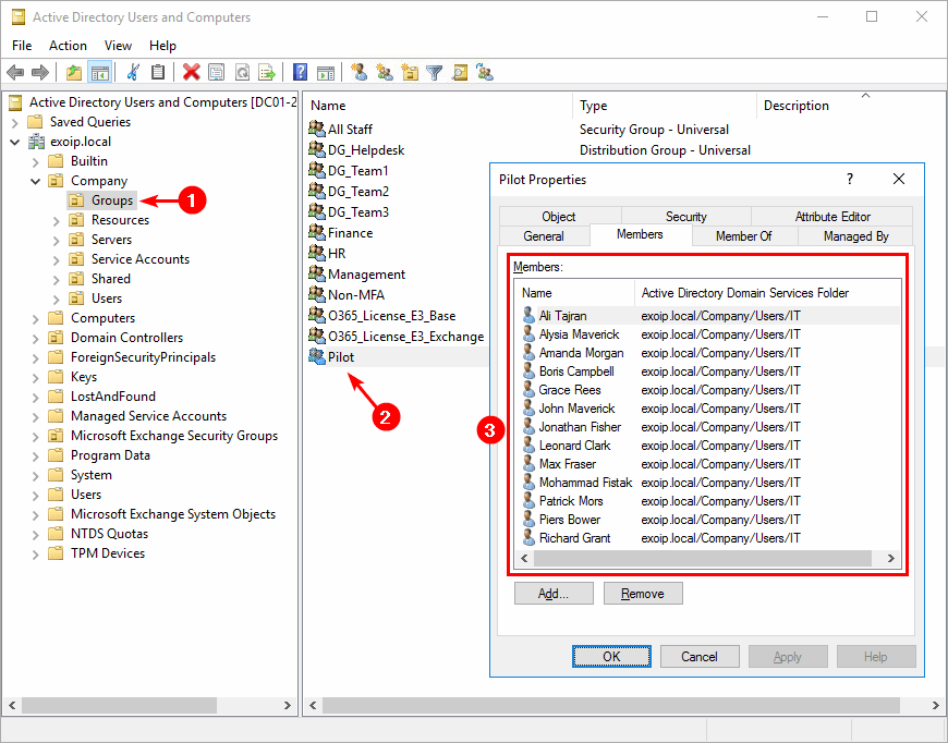 Remove users from group with PowerShell ALI TAJRAN
