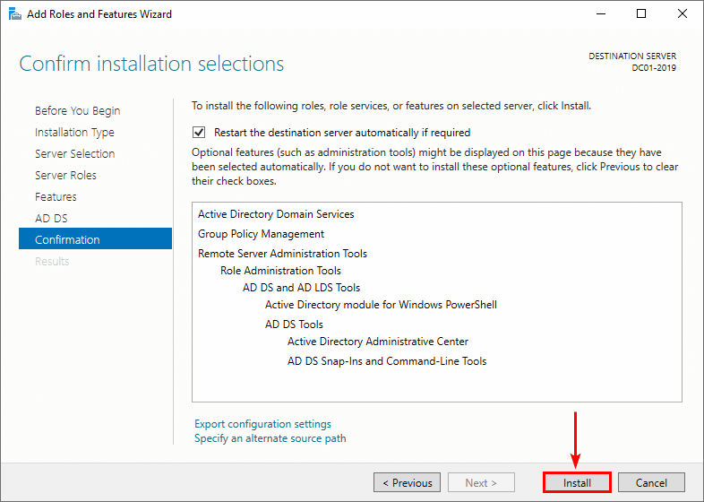 Install Active Directory Domain Services on Windows Server ALI TAJRAN