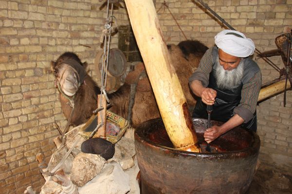 Processing Cooking Oil the Old Way