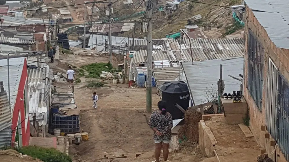 The displaced and in Colombia’s Soacha slum Poverty and