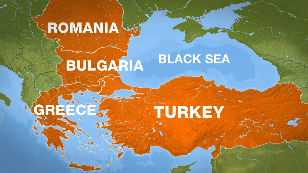 Bodies of Water: Oceans, Seas & Gulfs World Map, Location