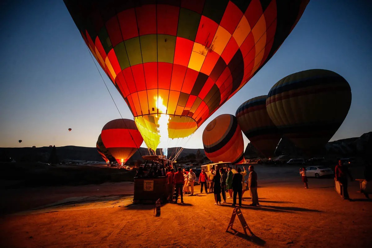 Hot air balloons ride over Turkey’s iconic Cappadocia Tourism Al