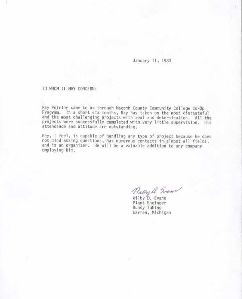 What should we pay attention while writing a reference letter?