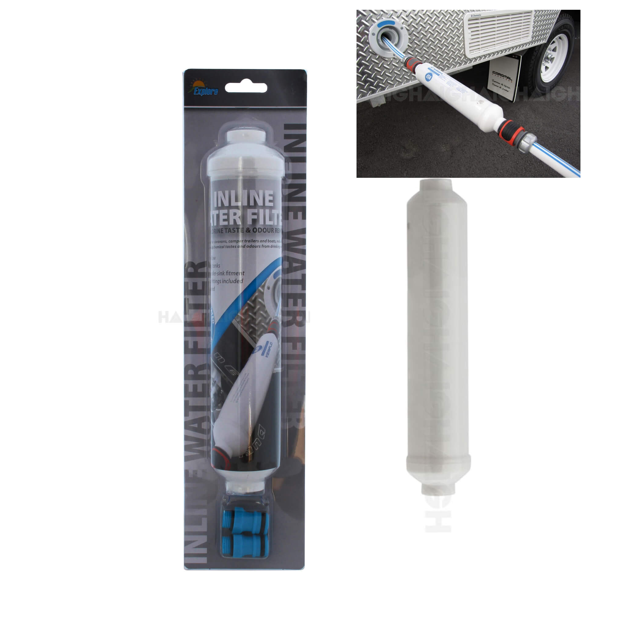 Caravan Inline Water Filter All 12 Volt