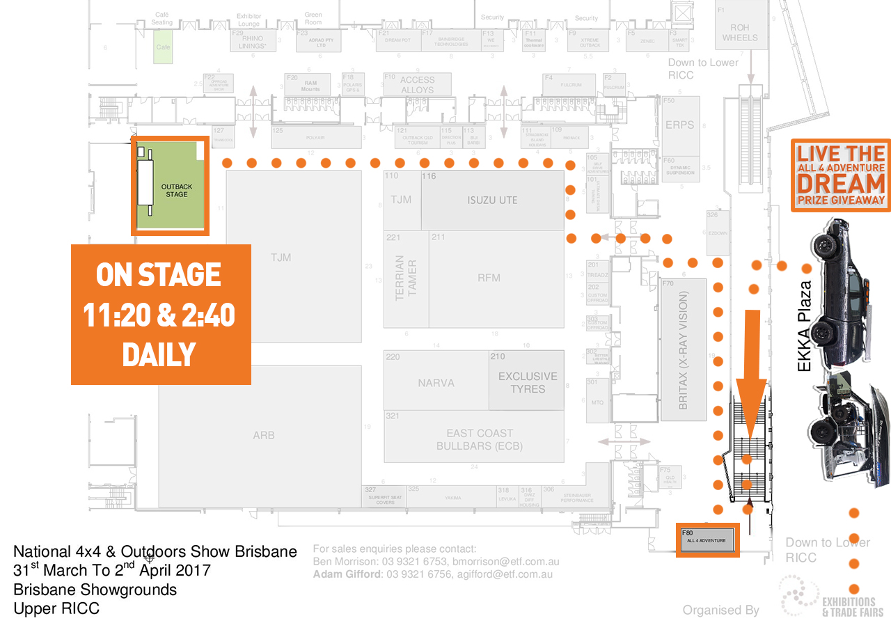 Brisbane National 4x4 Outdoors Show All 4 Adventure