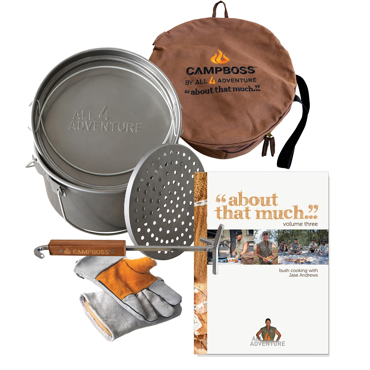 The Ultimate XL Camp Cooking Bundle All 4 Adventure