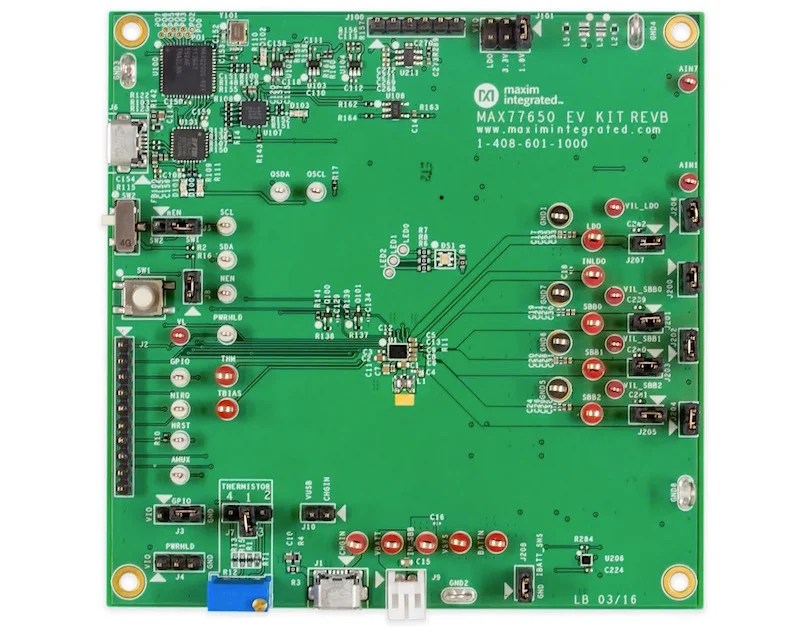 Maxim Integrated Releases New PMICs Optimized for Small Liion