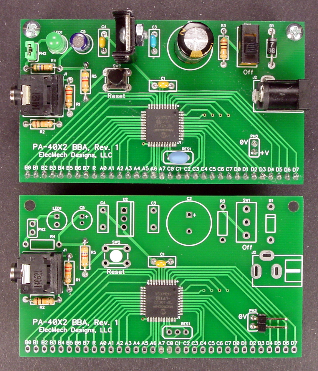 Build a Development Platform for a PICAXE 40X2 Projects