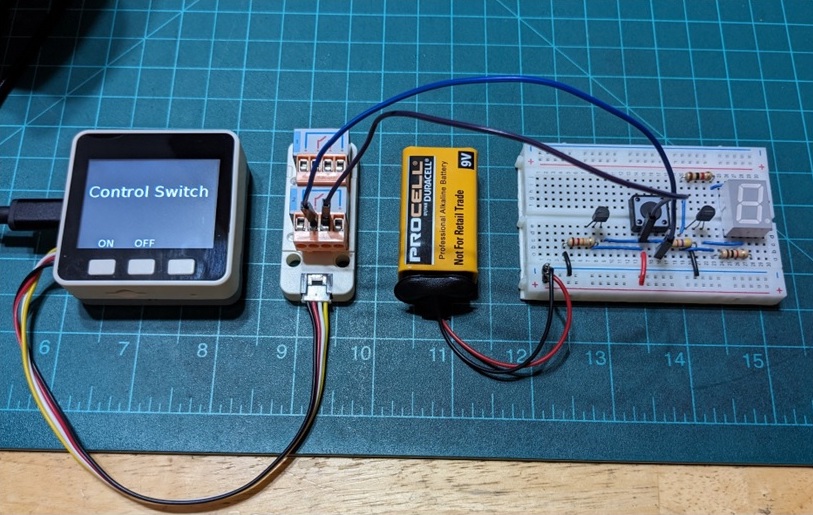 Transistor Controlled Switching of an LED Display A Radio Shack