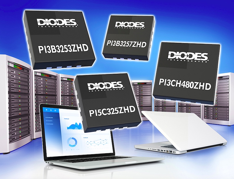 Diodes Incorporated Shrinks Their Popular Dual and Quadchannel Bus Switches News