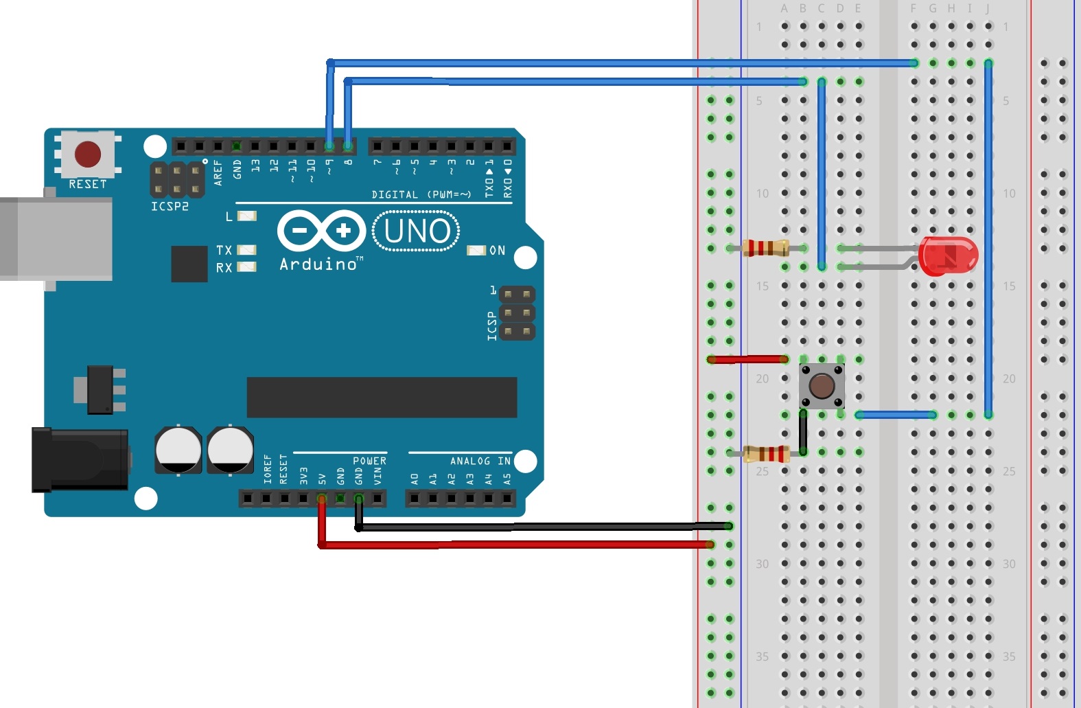 How To Use The Arduino S Digital I O Projects