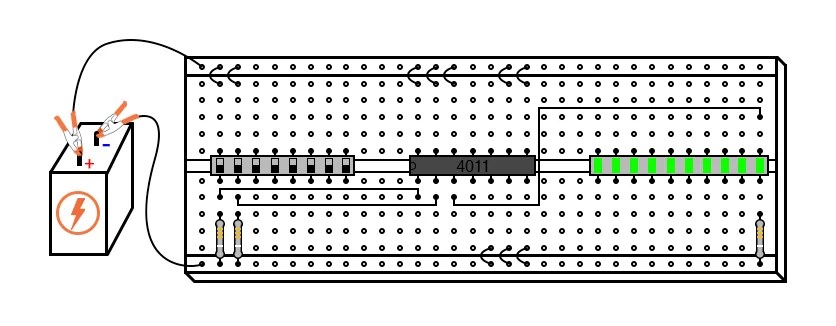 Basic Gate Function Digital Integrated Circuits Electronics Textbook