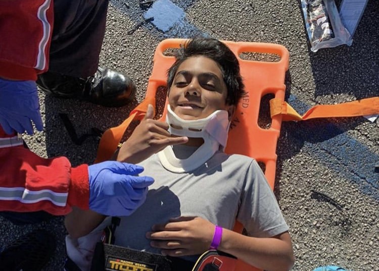 Jesse Carrasquedo Jr. Sufre fuerte accidente en Miami All Access