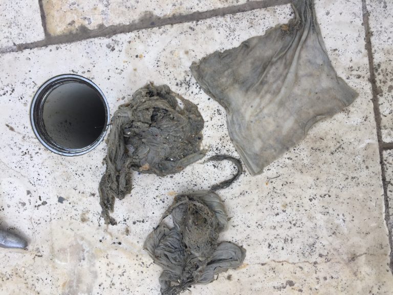 Blocked sewage pipes the curse of the baby wipes Prof