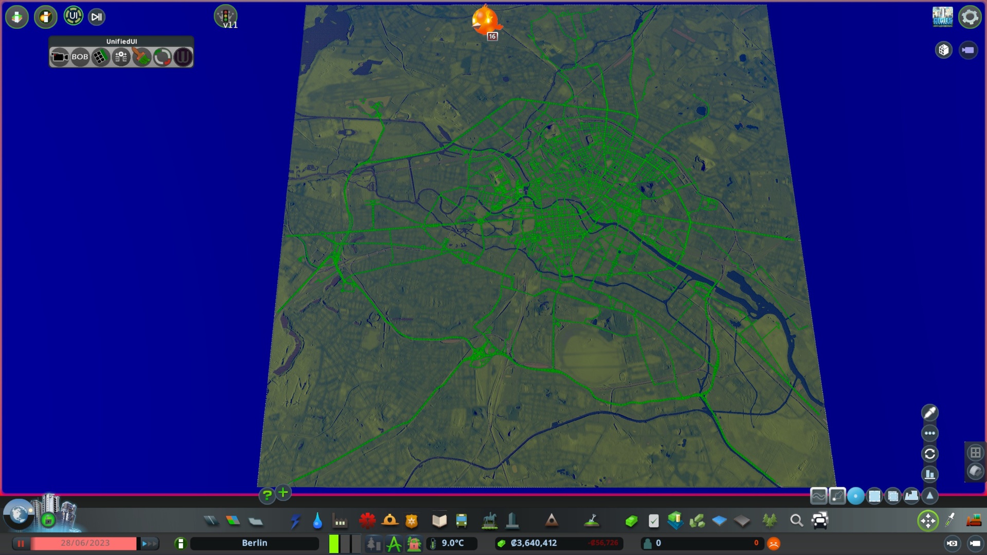 Berlin road networks