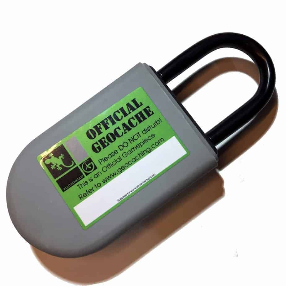 Secure Lockable Geocache Container Puzzle or Muggle Proof Cache