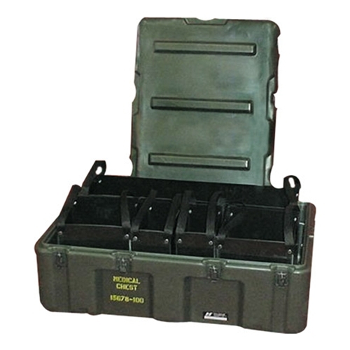 NSN 6545014995671 Hardigg Case, Medical, 5 Tote System, Olive Drab