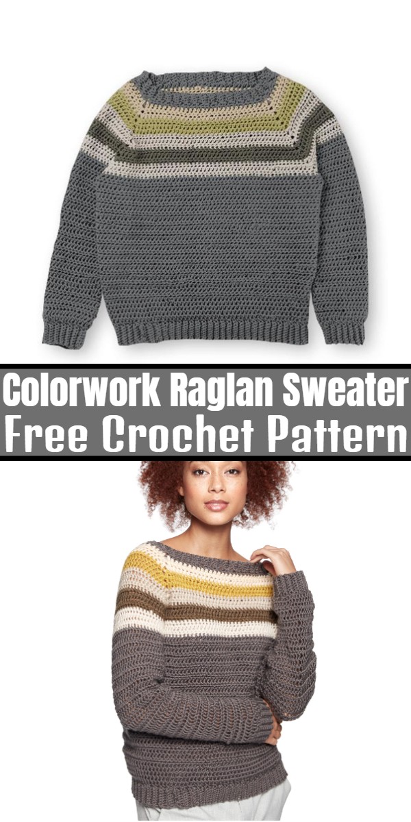 Modern Styled Free Crochet Sweater Patterns All Crochet Pattern