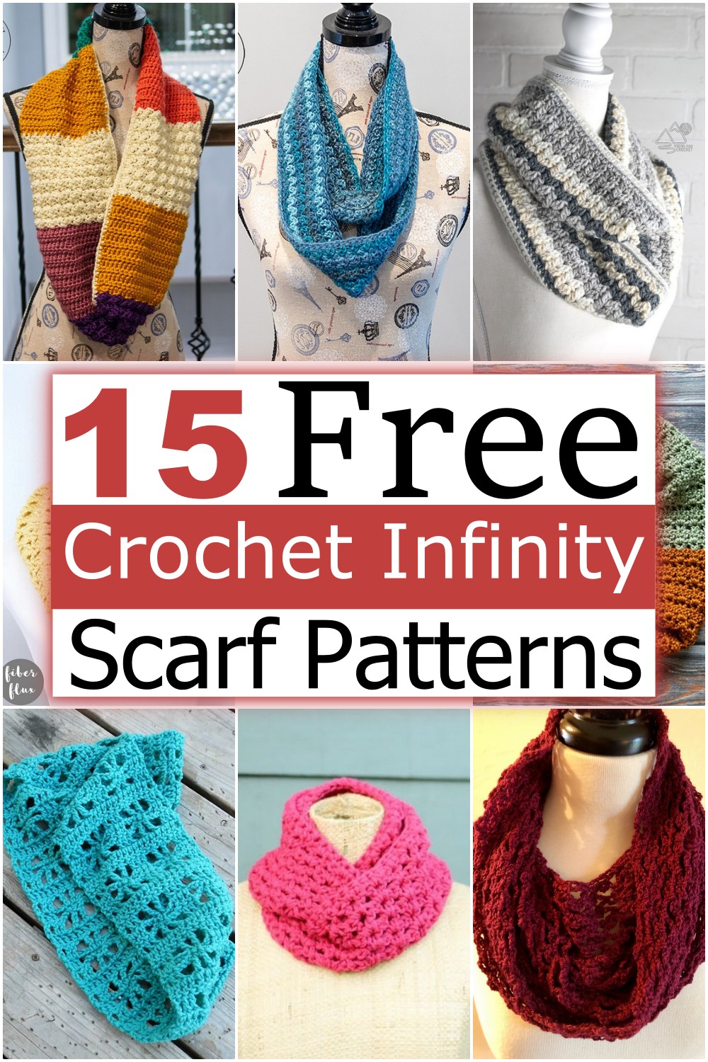 15 Free Crochet Infinity Scarf Patterns All Crochet Pattern