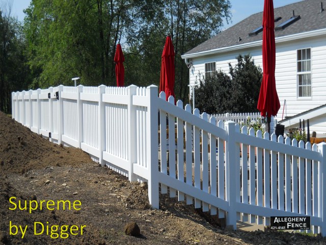 How To Install A Picket Fence On A Slope