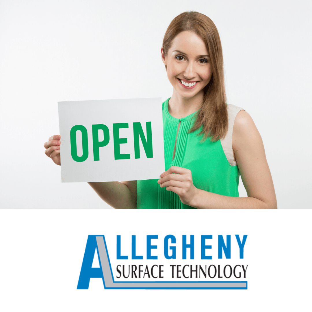 Allegheny Surface Technology Remains Open For Business Allegheny
