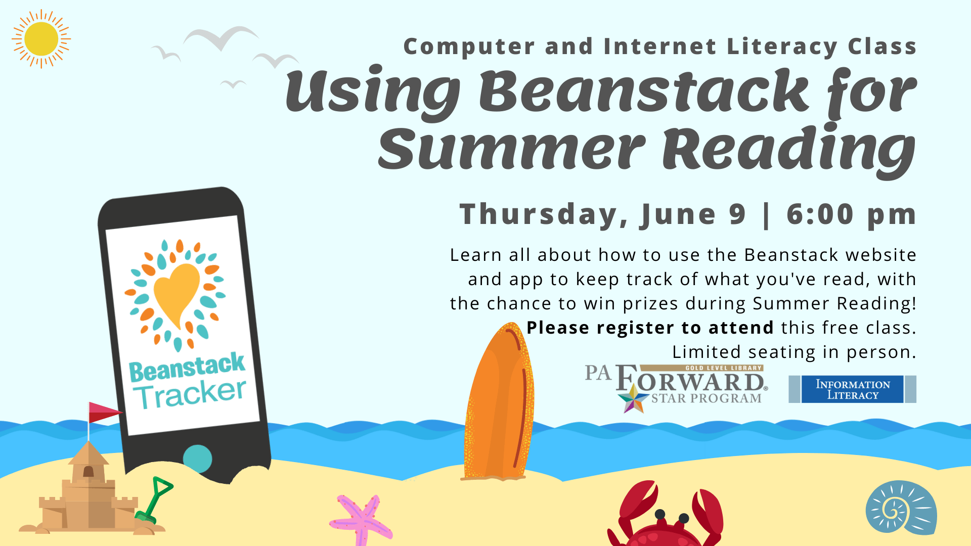 Using Beanstack Class Community Library of Allegheny Valley