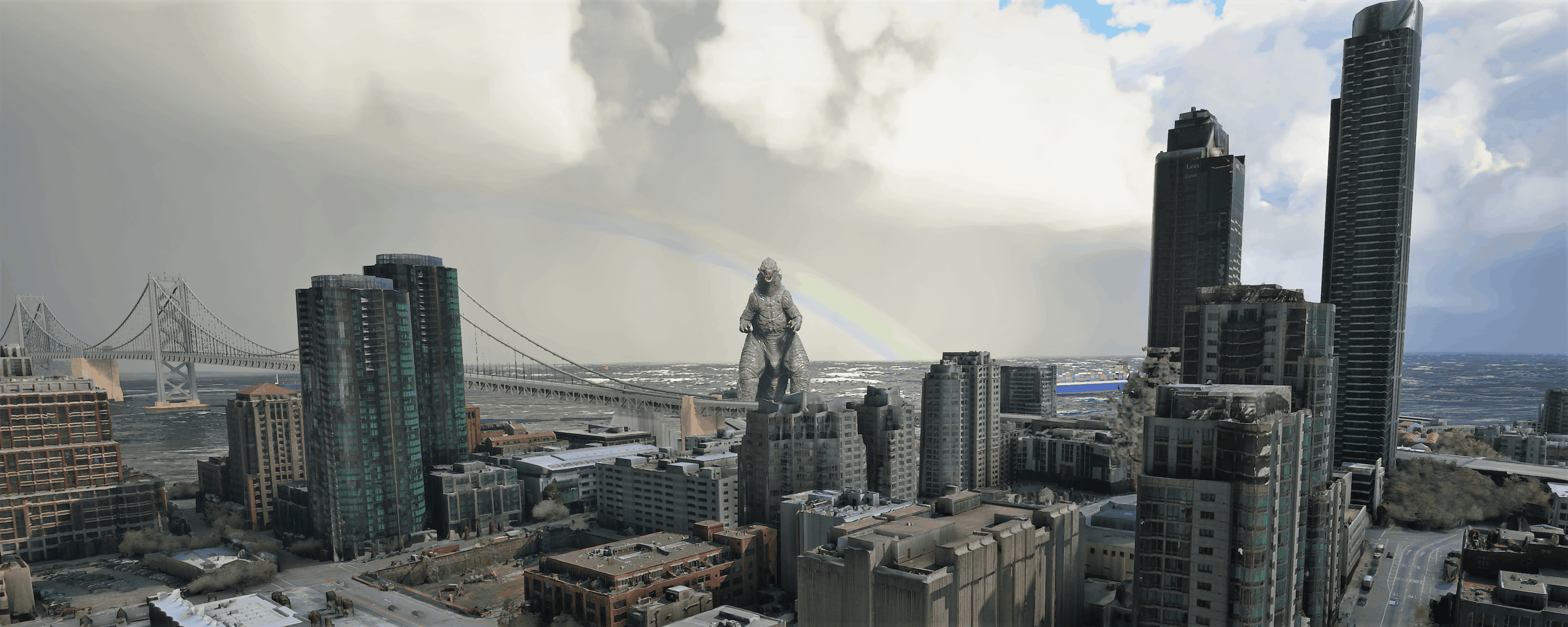 Godzilla for MSFS Scenery Microsoft Flight Simulator