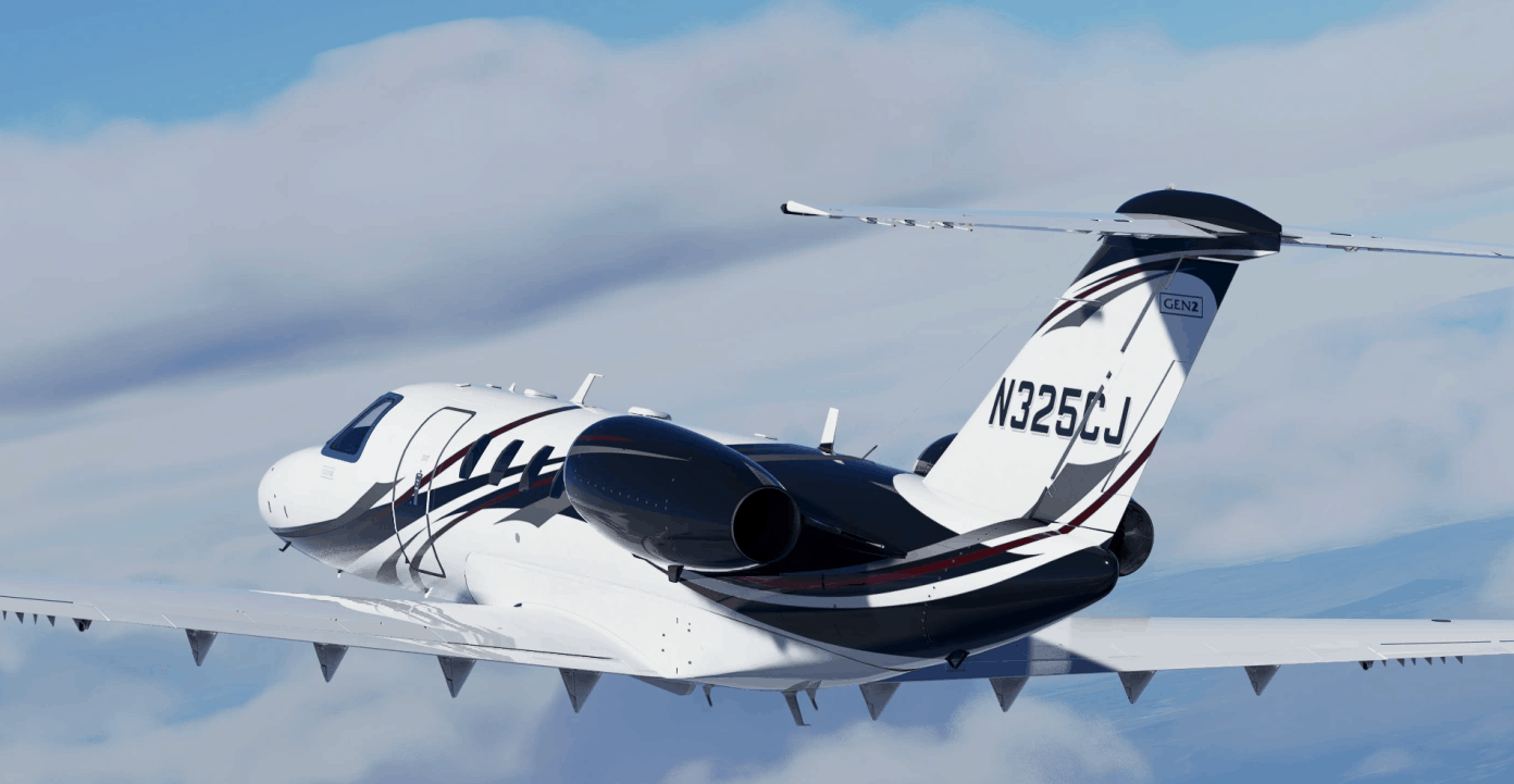 Citation CJ4 GEN2 N325CJ (with custom Interior) v1.0